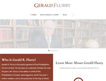 Tablet Screenshot of geraldflurry.com